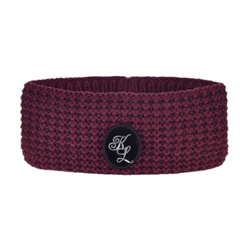 Kingsland Madelyn gesticktes Stirnband mit Fleeceinnenfutter