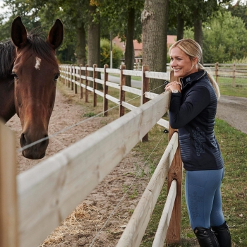Kingsland KLalecta Damen Fleece Jacke navy