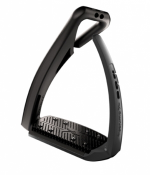 Freejump Steigbügel Soft up Pro schwarz / braun / NEU navy