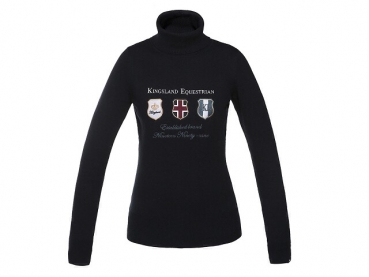 Kingsland Maryport Damen Rollkragenpullover Strick navy