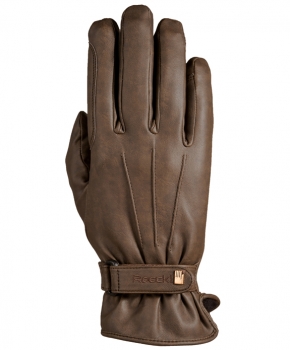Roeckl Wago Winter Reithandschuh mocca antik