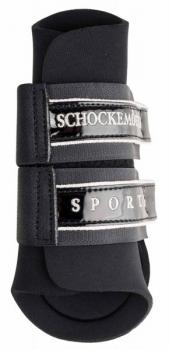 Schockemöhle Sports Chrome Guards Gamschen black chrome